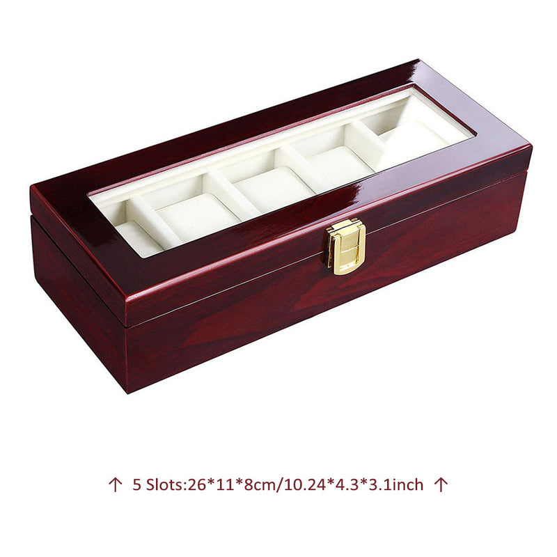 Wooden Watch Box Organizer